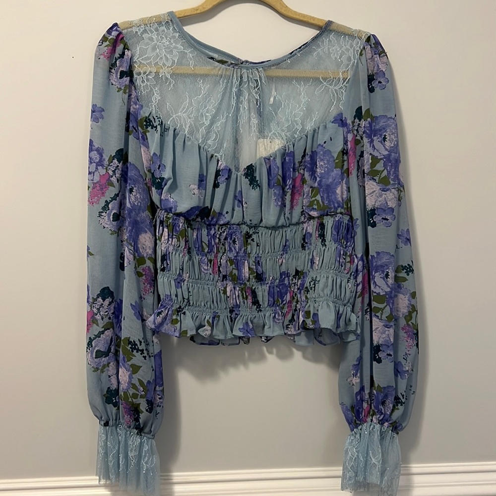 Free People blouse, Size L